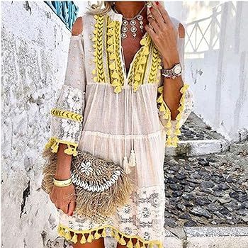 fringe boho dress festival season