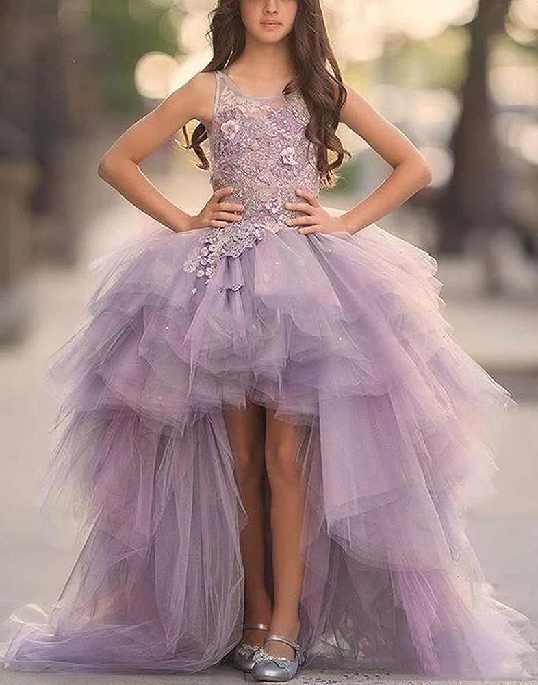 high low tulle dress princess vibe