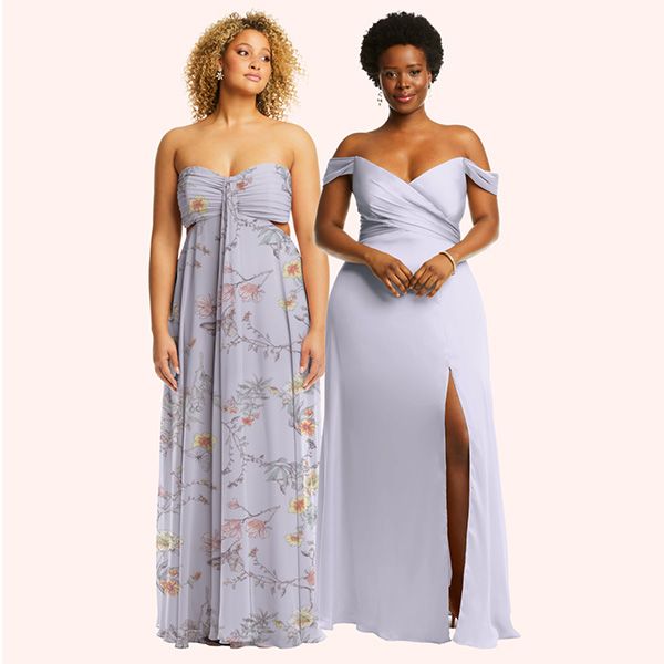 plus size bridesmaid dresses flattering