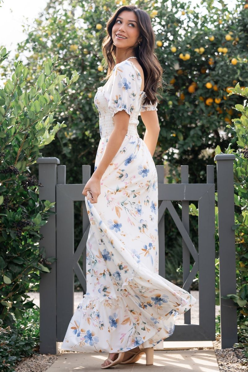 smocked spring dress comfy