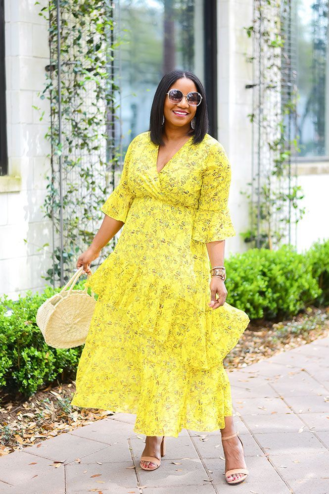 yellow spring dress easter